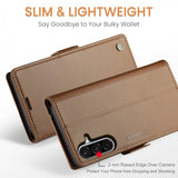 CaseMe Samsung Galaxy A17 suojakotelo 023-sarja Ruskea
