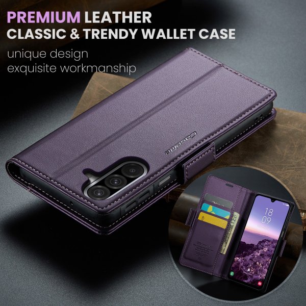 CaseMe Samsung Galaxy A17 -suojakotelo 023 Series Violetti