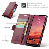 CaseMe Samsung Galaxy A17 -suojakotelo 023 Series, punainen