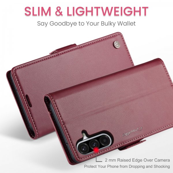 CaseMe Samsung Galaxy A17 -suojakotelo 023 Series, punainen