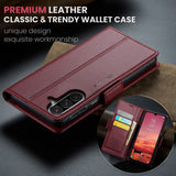 CaseMe Samsung Galaxy A17 -suojakotelo 023 Series, punainen