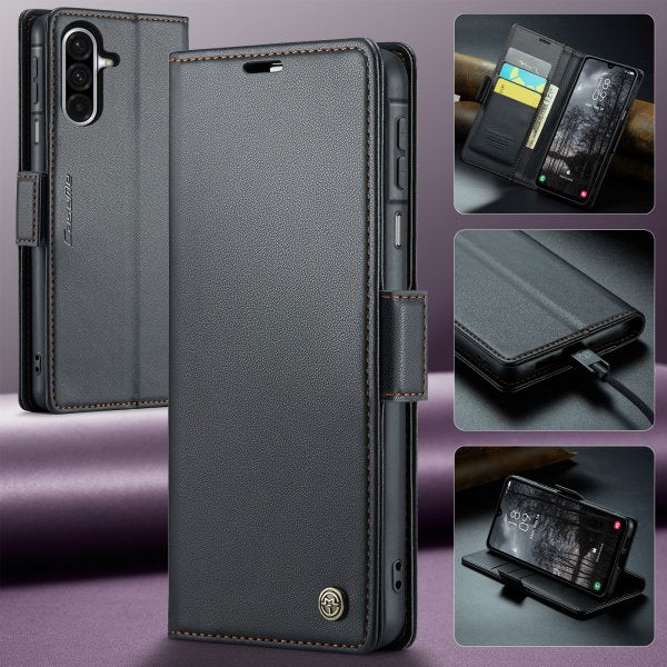 CaseMe Samsung Galaxy A17 -suojakuori, 023 Series, musta