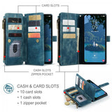 CaseMe Samsung Galaxy A17 -suojakuori, C30-sarja, sininen