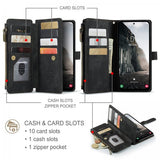 CaseMe Samsung Galaxy A17 -suojakuori C30 Series Musta