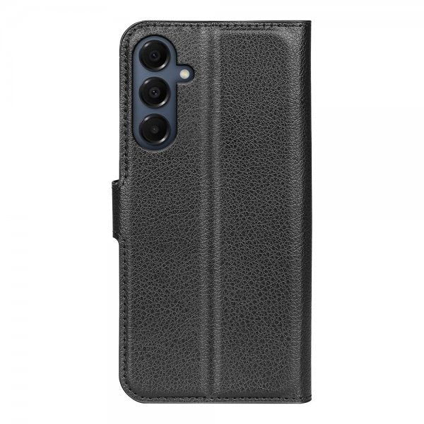 Samsung Galaxy A17 suojakotelo Litsi musta