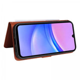 Betopnice Samsung Galaxy A17 Kotelo irrotettavalla kuorella 005 Ruskea