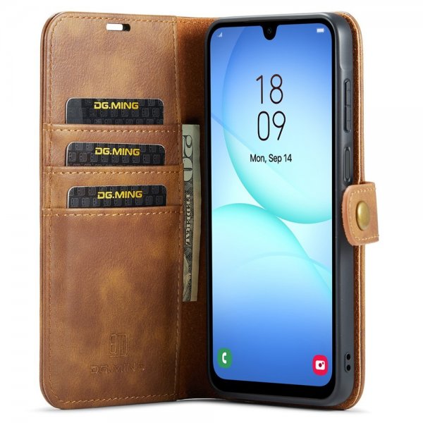 Dg.Ming Samsung Galaxy A17 Suojakotelo Irrotettavalla Kuorella Ruskea