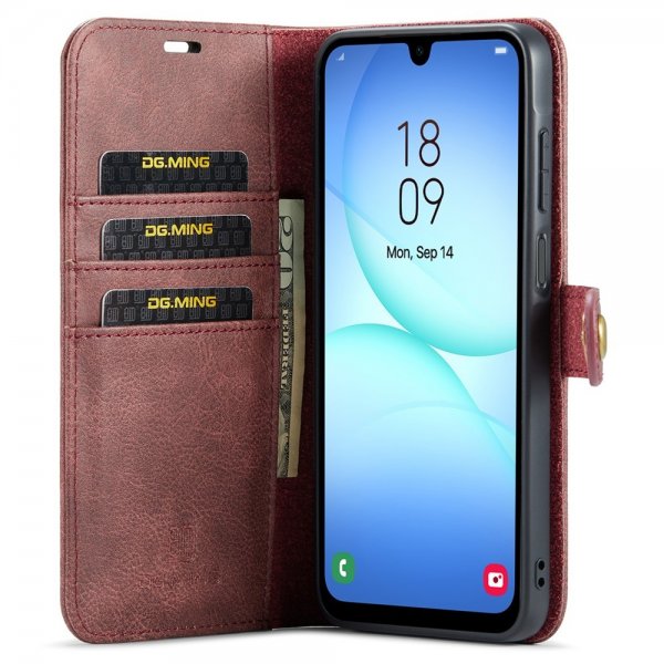 Dg.Ming Samsung Galaxy A17 -suojakotelo irrotettavalla kuorella, punainen