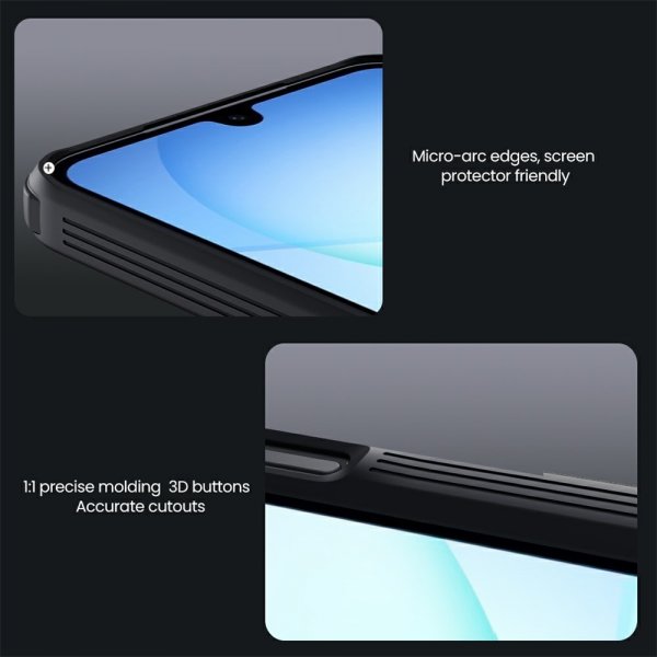 Nillkin Samsung Galaxy A17 CamShield Pro -suojakuori, musta