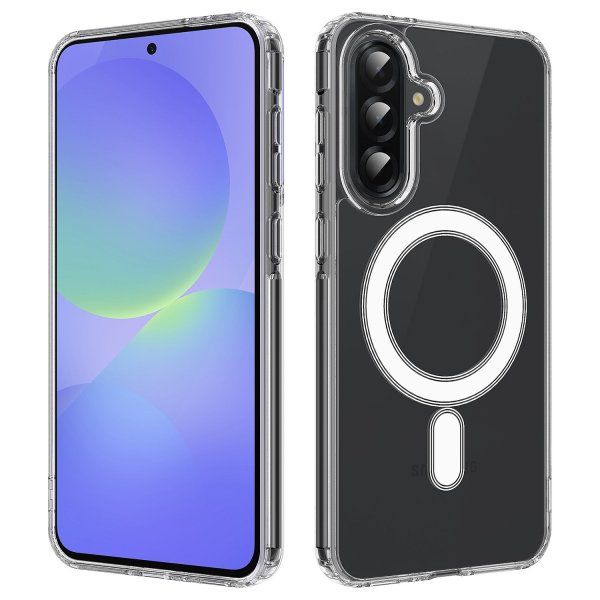 Nordic Covers Samsung Galaxy A17 Suojakuori Feather Series MagSafe Läpinäkyvä