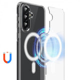 Nordic Covers Samsung Galaxy A17 Suojakuori Feather Series MagSafe Läpinäkyvä