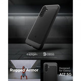 Spigen Samsung Galaxy A17 Kuori Rugged Armor Matte Black