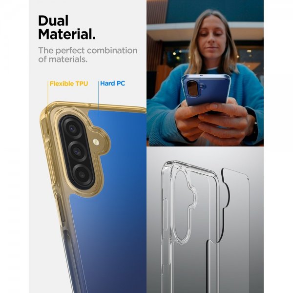 Spigen Samsung Galaxy A17 Ultra Hybrid läpinäkyvä suojakuori