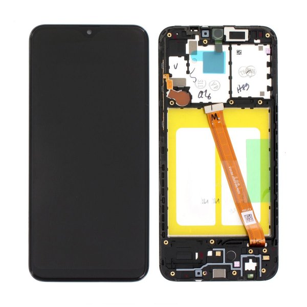 Samsung Galaxy A20e (SM-A202F) LCD-näyttö ja näyttöpaneeli Alkuperäinen - Musta