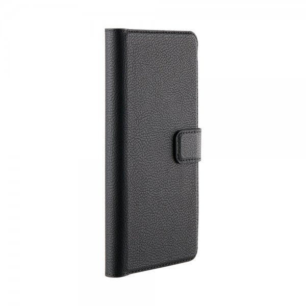 Xqisit Samsung Galaxy A21s -suojakotelo, Slim Wallet Selection, musta