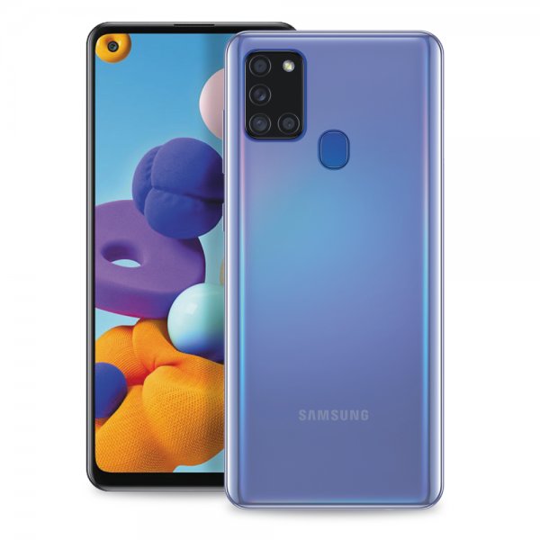 Puro Samsung Galaxy A21s Suojakuori Nude Läpinäkyvä