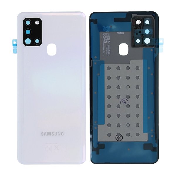 Samsung Galaxy A21s (SM-A217F) Takakansi Alkuperäinen - Valkoinen