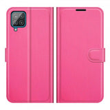 Samsung Galaxy A22 4G Litchi Magenta -kotelo