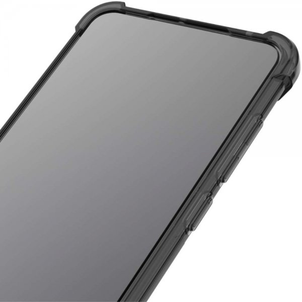 Imak Samsung Galaxy A22 4G -iskunkestävä läpinäkyvä kotelo, musta