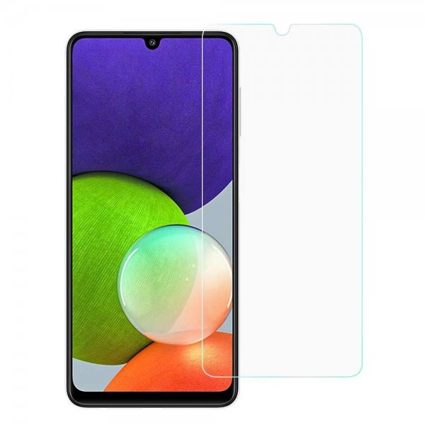 Samsung Galaxy A22 4G Karkaistu lasinen näytönsuoja Case Friendly