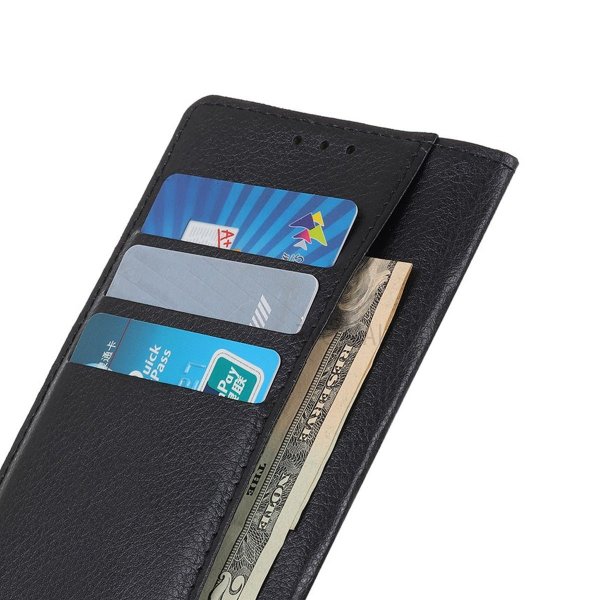 Rvelon Samsung Galaxy A22 4G Kotelo Jalustatoiminnolla Musta