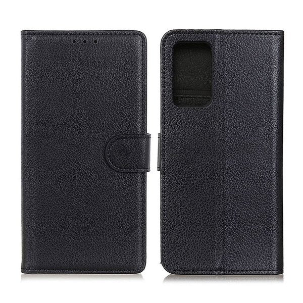 Rvelon Samsung Galaxy A22 4G Kotelo Jalustatoiminnolla Musta