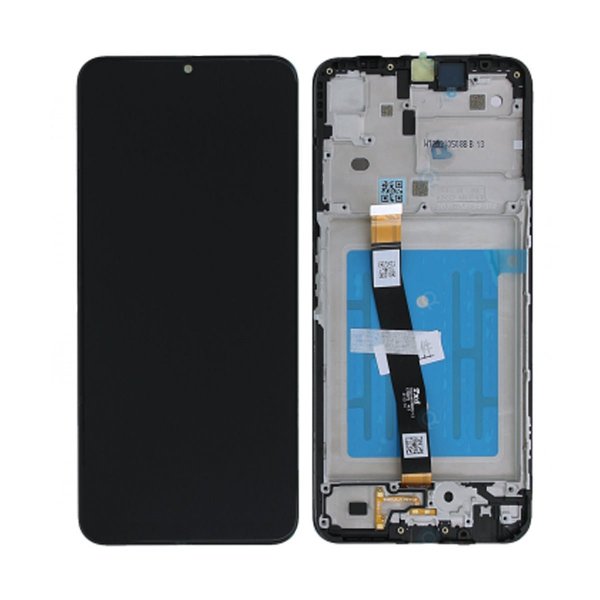 Samsung Galaxy A22 5G Näyttö LCD-paneelilla Alkuperäinen - Musta
