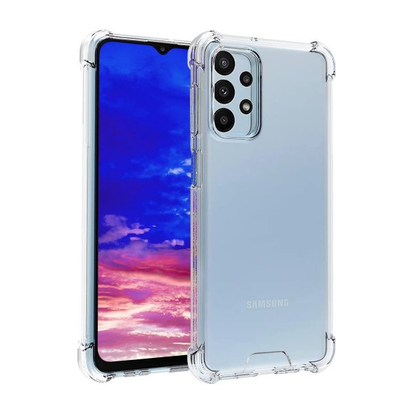 Samsung Galaxy A23 5G Kuori Iskunkestävä Läpinäkyvä