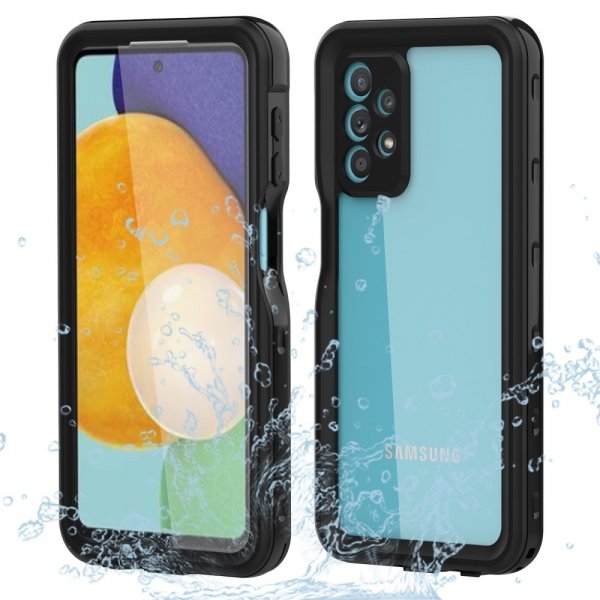 Redpepper Samsung Galaxy A23 5G Kuori Vedenkestävä IP68 Musta