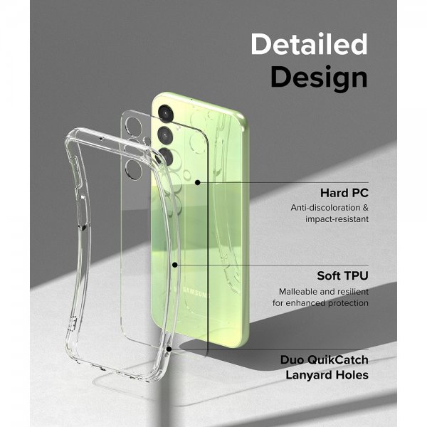 Ringke Samsung Galaxy A24 Suojakuori Fusion Clear