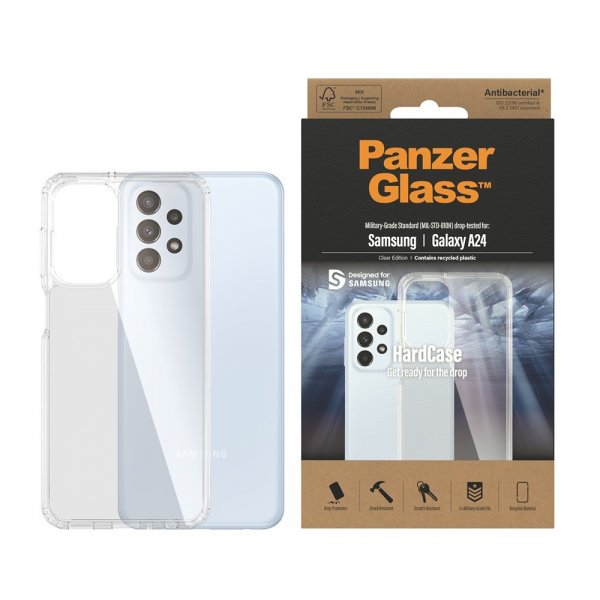 PanzerGlass Samsung Galaxy A24 Suojakuori HardCase Läpinäkyvä