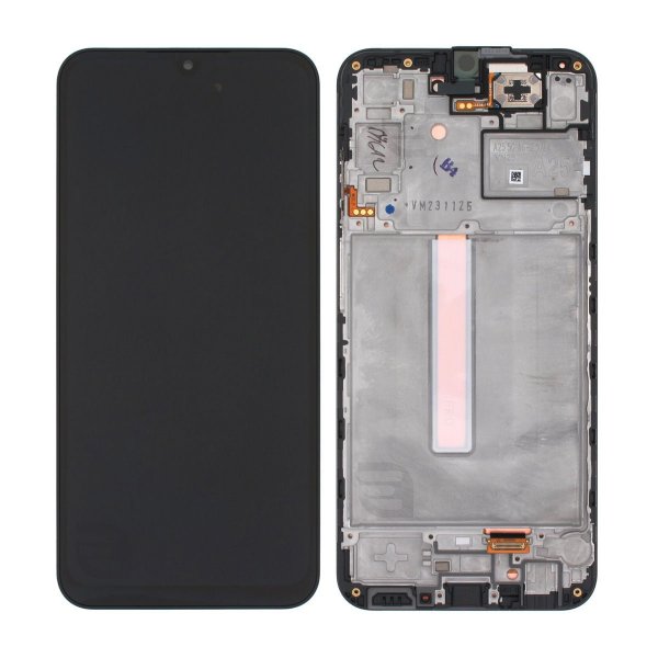 Samsung Galaxy A25 5G LCD-näyttö Alkuperäinen - Musta