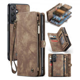 CaseMe Samsung Galaxy A25 suojakotelo 008 Series Irrotettava kuori Ruskea