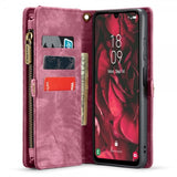 CaseMe Samsung Galaxy A25 -suojakotelo 008 Series Irrotettava kuori, punainen