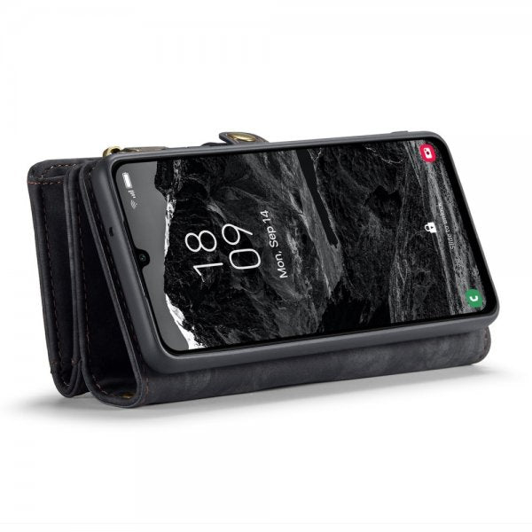 CaseMe Samsung Galaxy A25 -kotelo 008 Series Irrotettava kuori musta