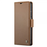 CaseMe Samsung Galaxy A25 suojakotelo 023-sarja Ruskea