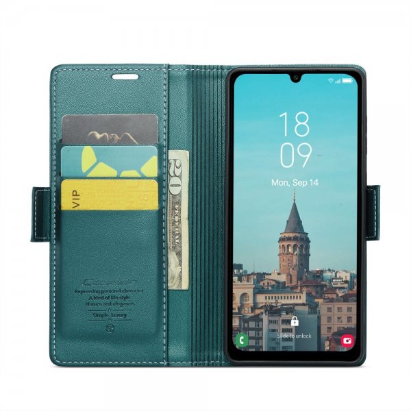 CaseMe Samsung Galaxy A25 Kotelo 023 Series Vihreä