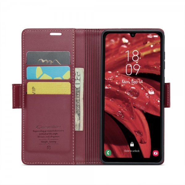 CaseMe Samsung Galaxy A25 -suojakotelo 023 Series punainen