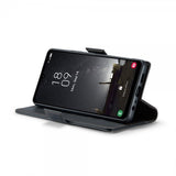 CaseMe Samsung Galaxy A25 -kotelo, 023-sarja, musta