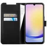 Vivanco Samsung Galaxy A25 Classic Wallet -suojakotelo, musta