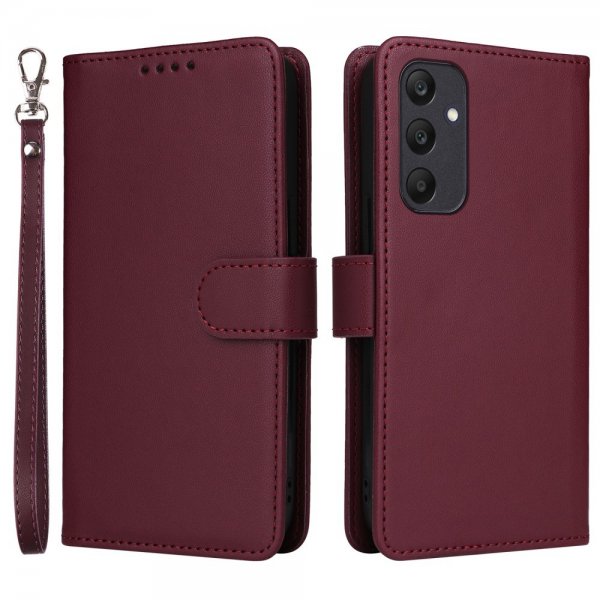Betopnice Samsung Galaxy A25 -suojakotelo irrotettavalla kuorella 005 Punainen
