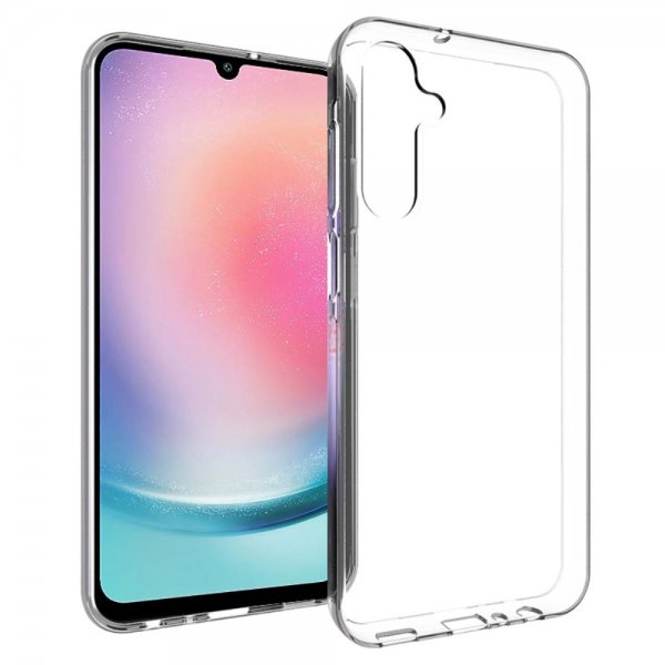 Nordic Covers Samsung Galaxy A25 Kuori Feather Series Läpinäkyvä