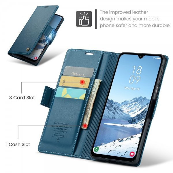 CaseMe Samsung Galaxy A26 -kotelo, 023 Series, sininen