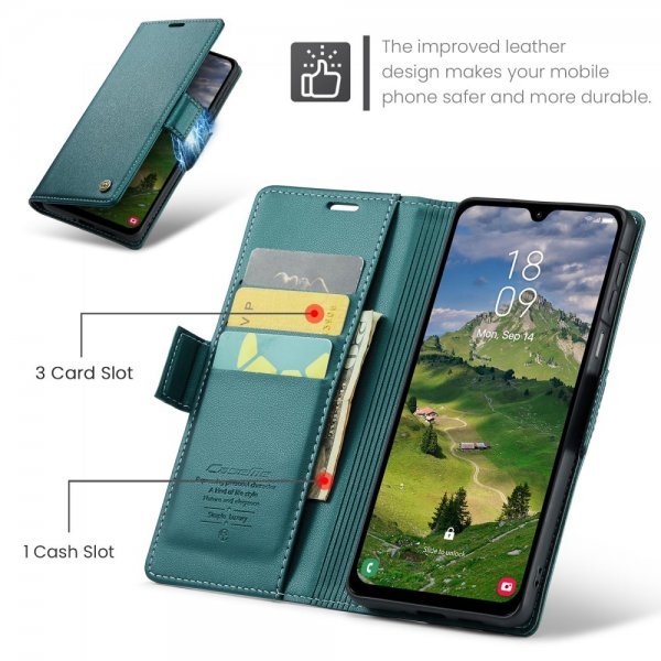 CaseMe Samsung Galaxy A26 Kotelo 023 Series Vihreä