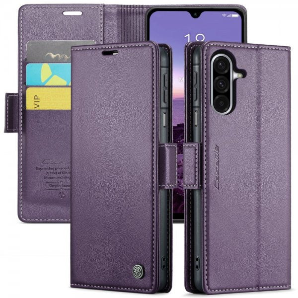CaseMe Samsung Galaxy A26 suojakotelo 023-sarja violetti