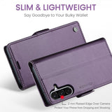 CaseMe Samsung Galaxy A26 suojakotelo 023-sarja violetti
