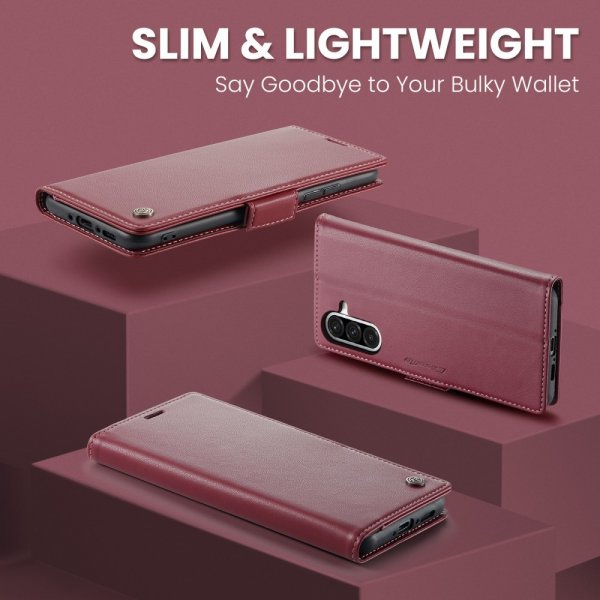 CaseMe Samsung Galaxy A26 -suojakotelo, 023 Series, punainen