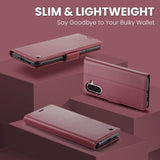 CaseMe Samsung Galaxy A26 -suojakotelo, 023 Series, punainen