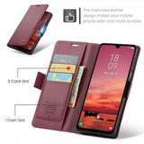 CaseMe Samsung Galaxy A26 -suojakotelo, 023 Series, punainen