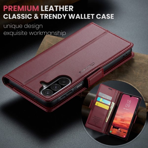 CaseMe Samsung Galaxy A26 -suojakotelo, 023 Series, punainen
